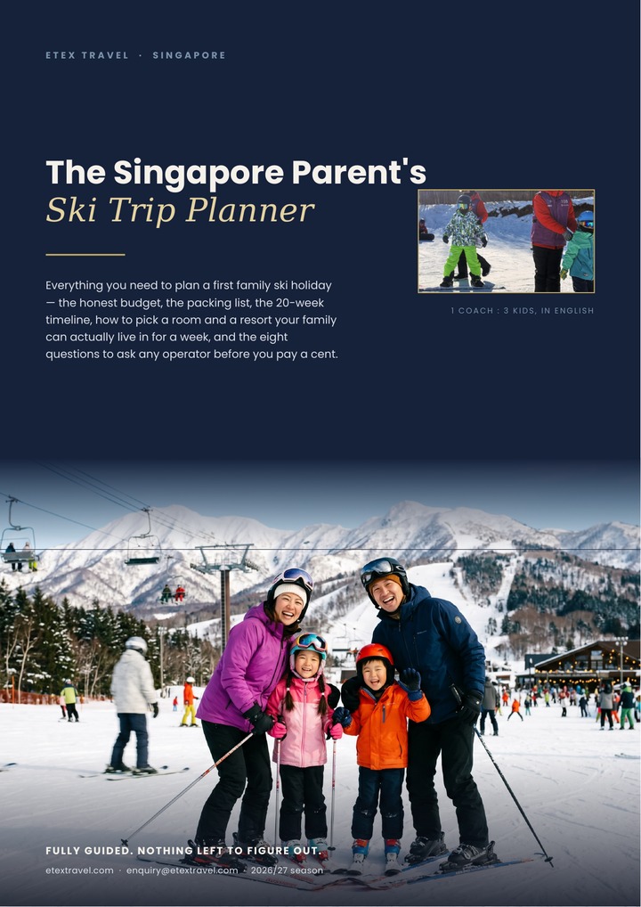 Cover of The Singapore Parent's Ski Trip Planner